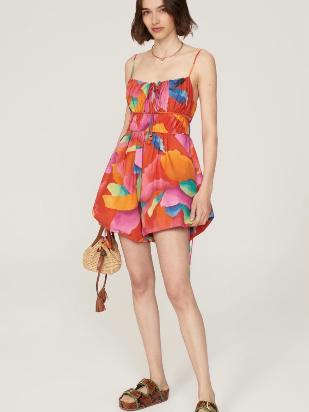 FARM Rio~Ombré Chita Romper~Size XS~$190~